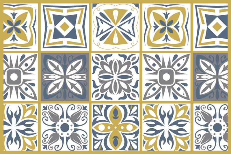 Πρωτότυπο σουπλά κλασικό vintage - TenStickers