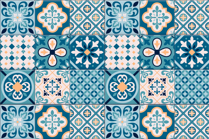 Πρωτότυπο σουπλά τυρκουάζ υδραυλικό σύστημα - TenStickers