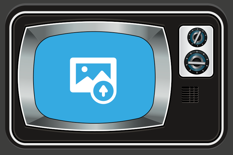 Προσαρμόσιμη τηλεόραση με δυνατότητα προσαρμογής φωτογραφιών - TenStickers