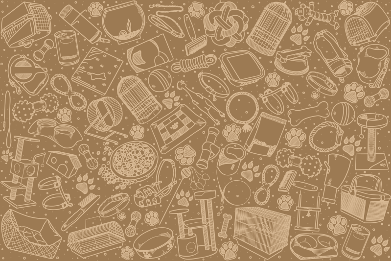 Σετ τραπεζιού με τεχνητή υφή Σύνθετα στοιχεία κουζίνας - TenStickers