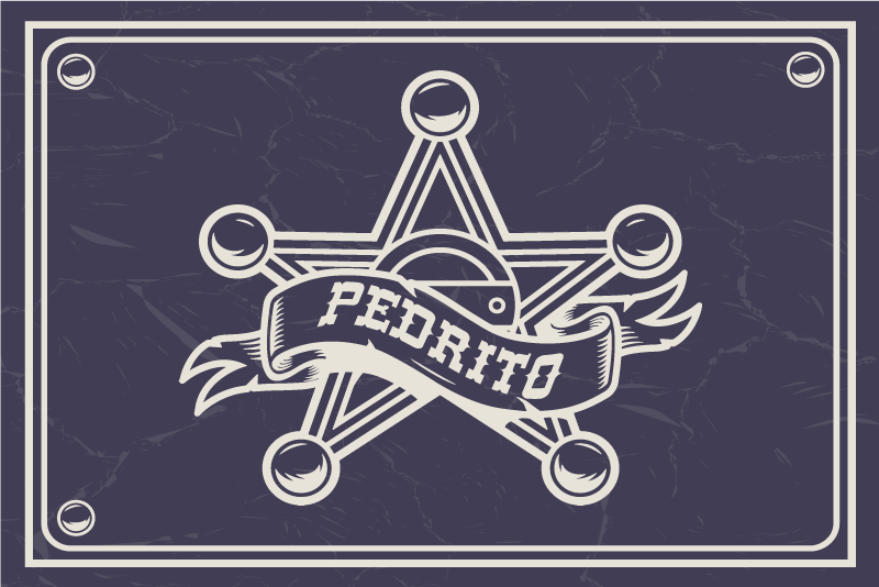 σερίφη με ονόματα κοχύλι - TenStickers