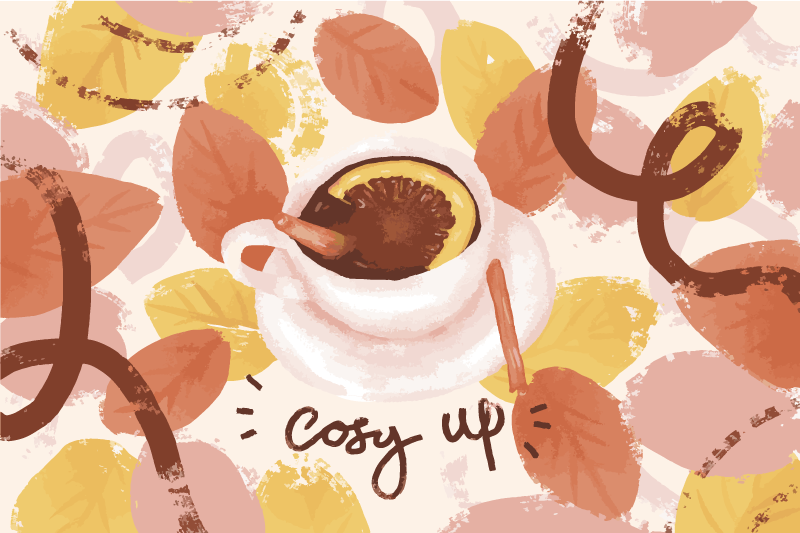 Πρωτότυπο σουπλά για ζεστό καφεδάκι - TenStickers