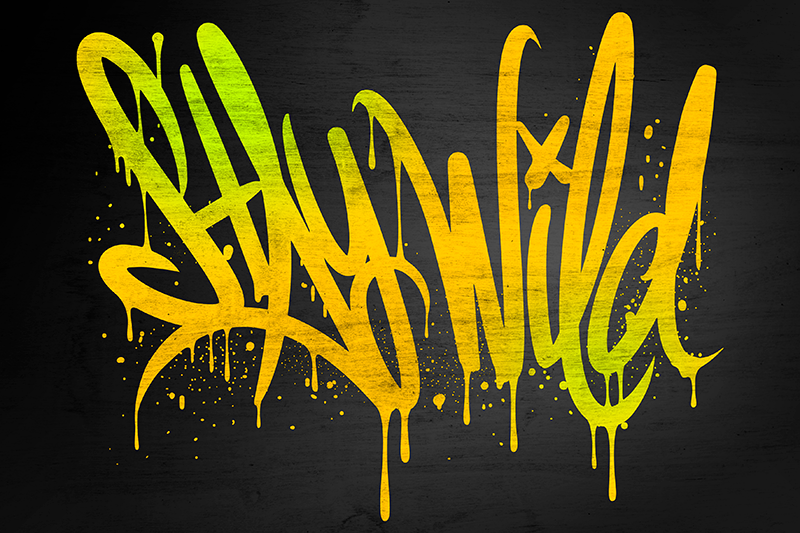 μείνετε άγριες πινακίδες βινυλίου - TenStickers