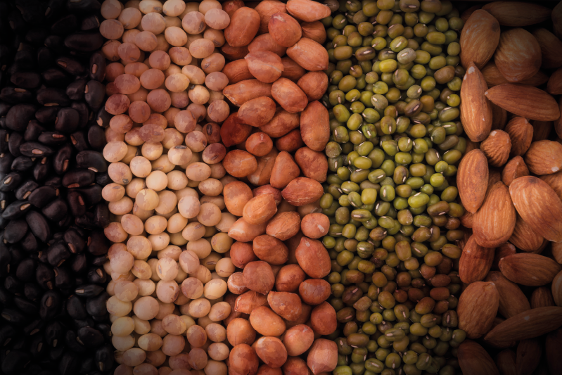 Σετ τραπεζιού με τεχνητή υφή Μεικτή ποικιλία ξηρών καρπών - TenStickers