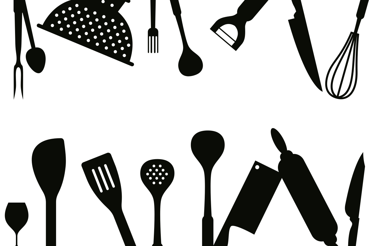 Πρωτότυπο σουπλά Συλλογή Μαγειρικών Σκευών - TenStickers