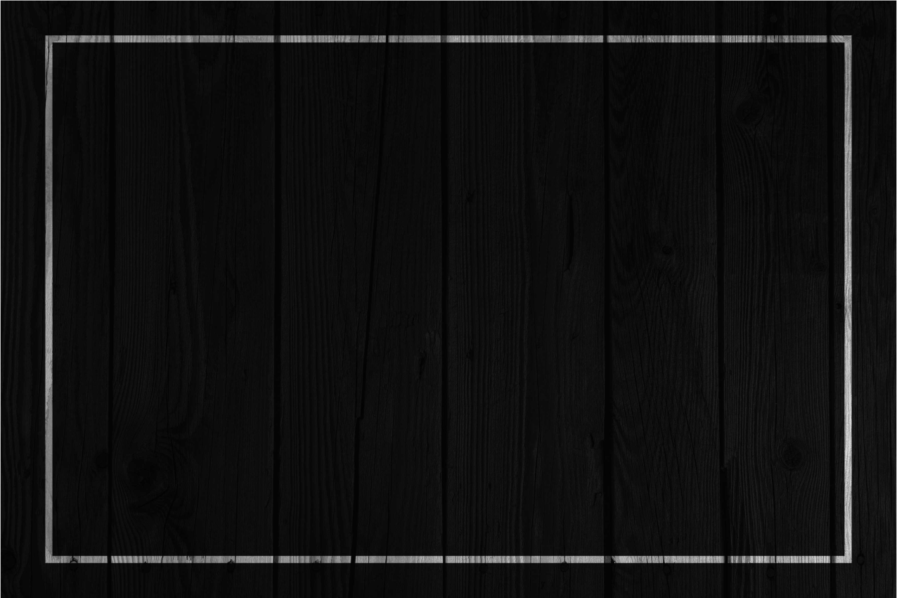 μαύρο με λευκά περίγραμμα κομψά πλακάτ - TenStickers