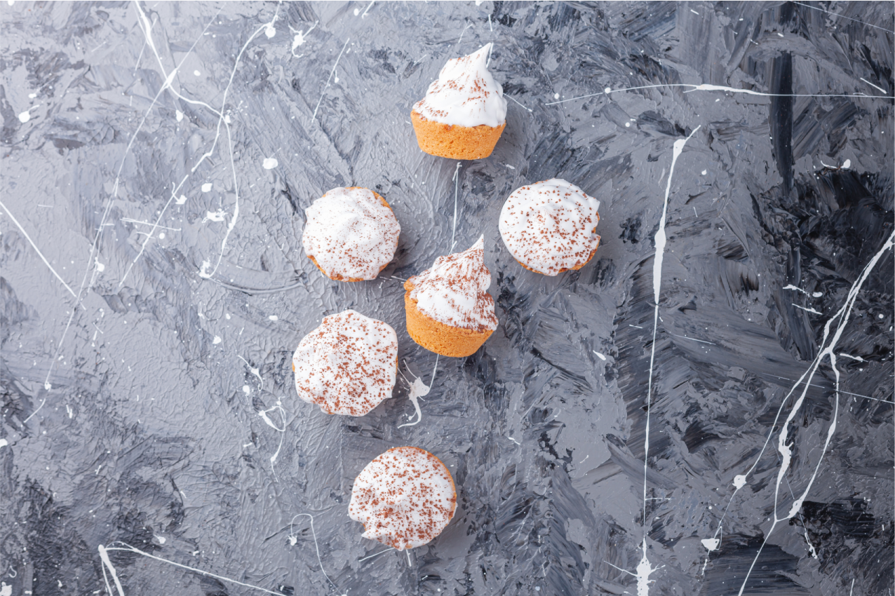 κρεμώδη cupcakes βινυλίου - TenStickers