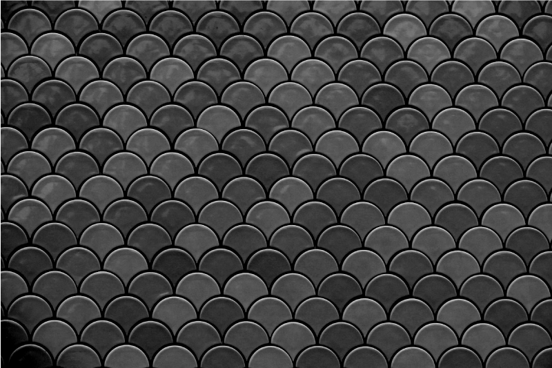 μαύρες κλίμακες με υφή πλακάτ - TenStickers