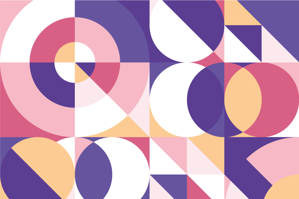 Σουπλά μοντέρνο γεωμετρική χρωματική διάταξη - TenStickers