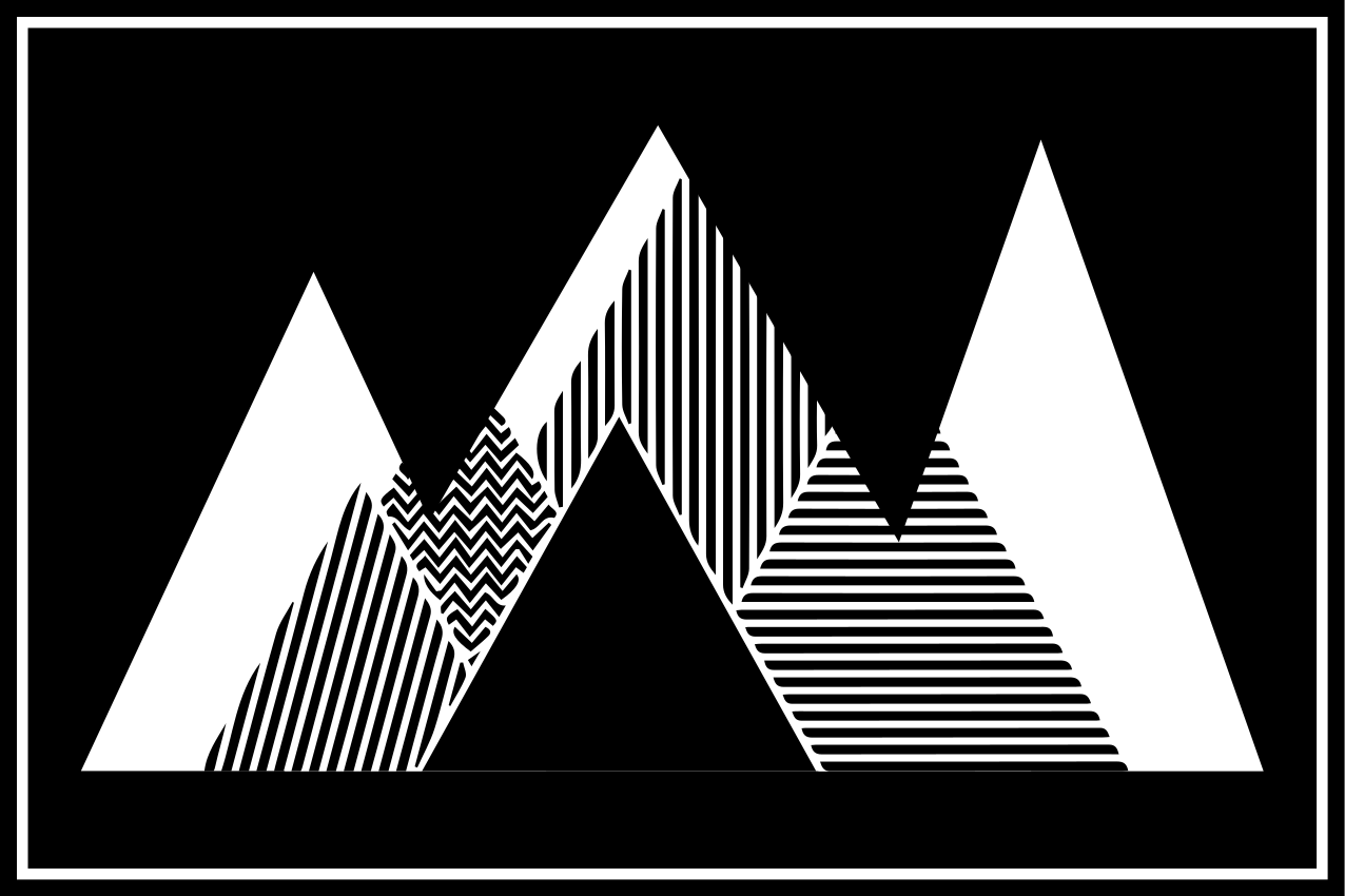 Σουπλά μοντέρνο Στυλάτα Βουνά - TenStickers