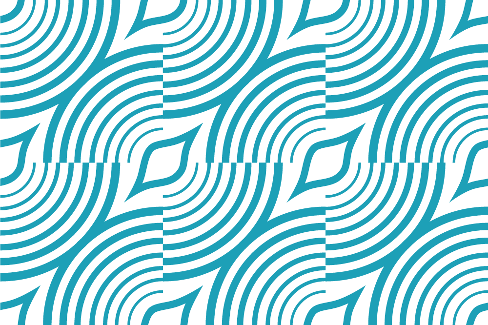 σουπλά μοντέρνο μοτίβο κυρτών κυμάτων - TenStickers