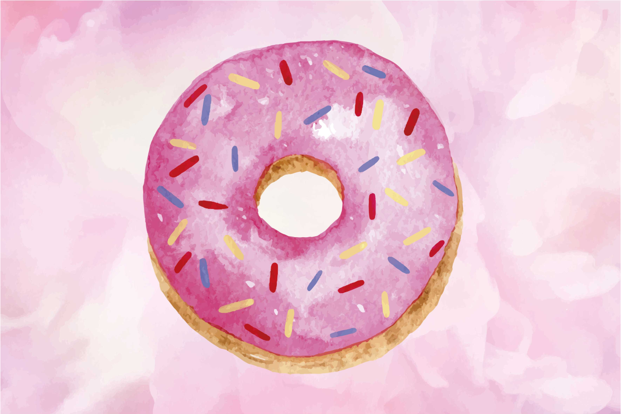 ροζ τζάμι με αστραφτερά γνήσια πλακάτ - TenStickers