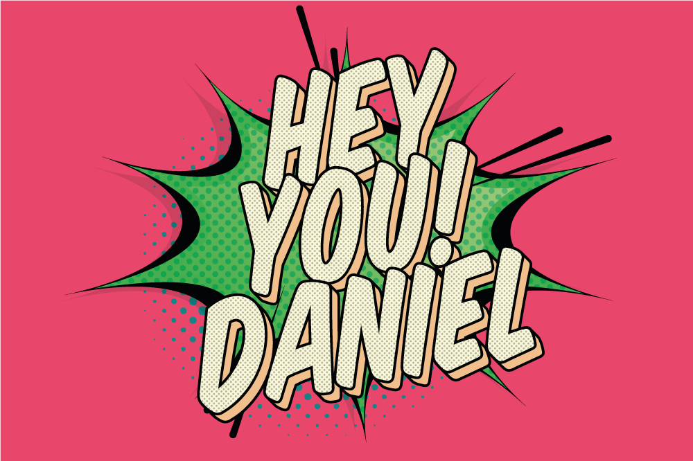 γεια σου ωραια σουπλα αφισας γκραφιτι - TenStickers