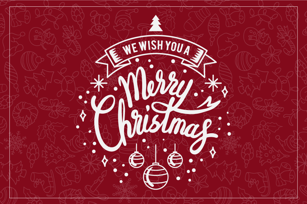 κείμενο και διακοσμήσεις καλά Χριστουγεννιάτικα σουπλά - TenStickers