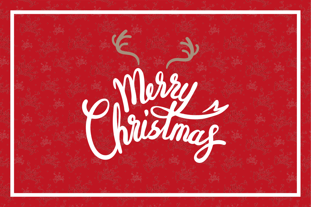 καλά Χριστούγεννα ταράνδους χριστουγεννιάτικα σουπλά - TenStickers