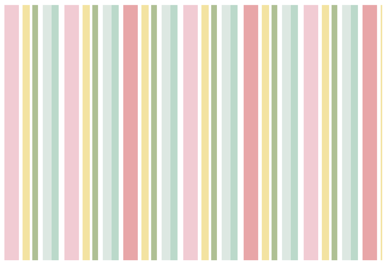 οριζόντια παστέλ πολύχρωμα μοντέρνα σουπλά - TenStickers