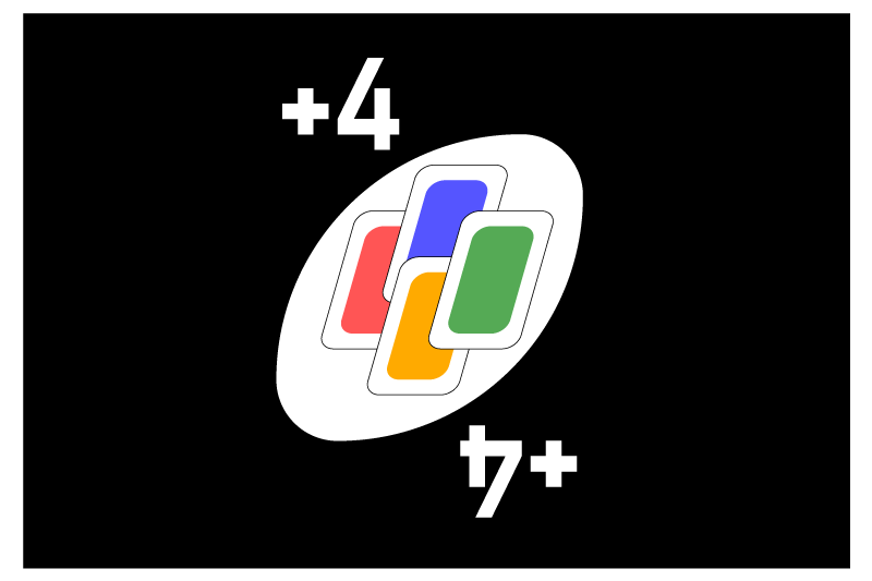 Πρωτότυπο σουπλά με σχέδιο εμπνευσμένο από παιχνίδια καρτών - TenStickers