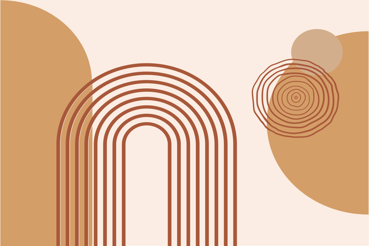 νέα ζεστά μοντέρνα σουπλά σε γεωμετρικό στυλ - TenStickers