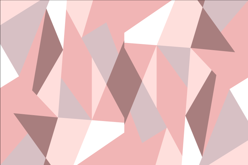 σουπλά βινυλίου με γεωμετρικό ροζ τρίγωνο σχέδιο - TenStickers