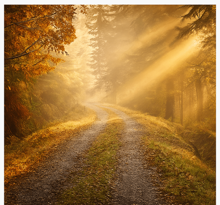 τρισδιάστατη ζούγκλα υγρό δάσος με ηλιακό φως - TenStickers