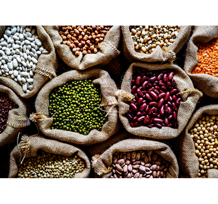 τοιχογραφία κουζίνας διαφορετικών παλμών - TenStickers