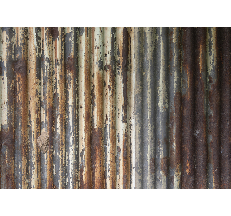 τοιχογραφία τοίχου με μεταλλικά φύλλα - TenStickers