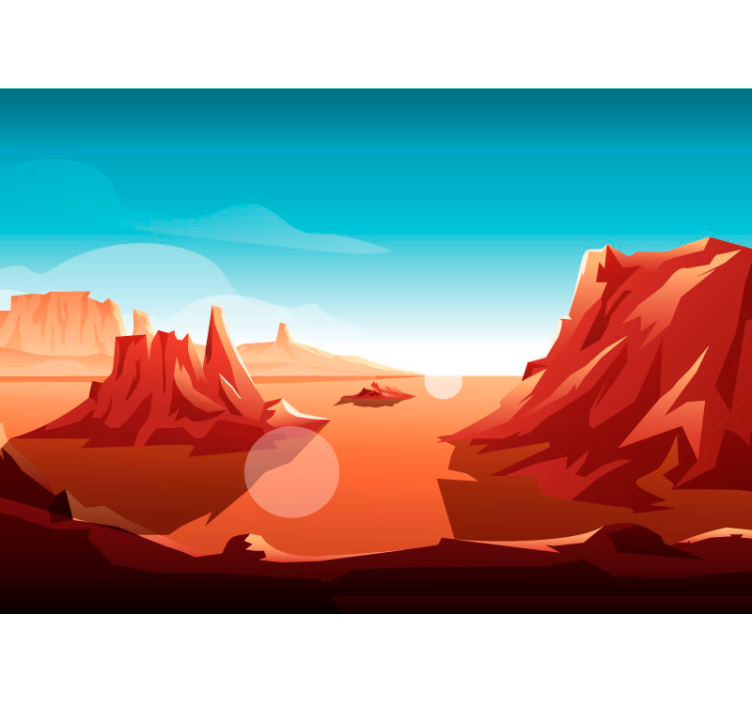 τοιχογραφίες ερήμου για παιδιά - TenStickers