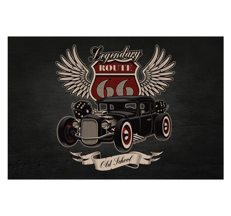 επισκευή τοιχογραφία αυτοκινήτου - TenStickers