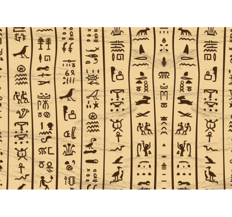 τοιχογραφία αιγυπτιακών ιερογλυφικών - TenStickers