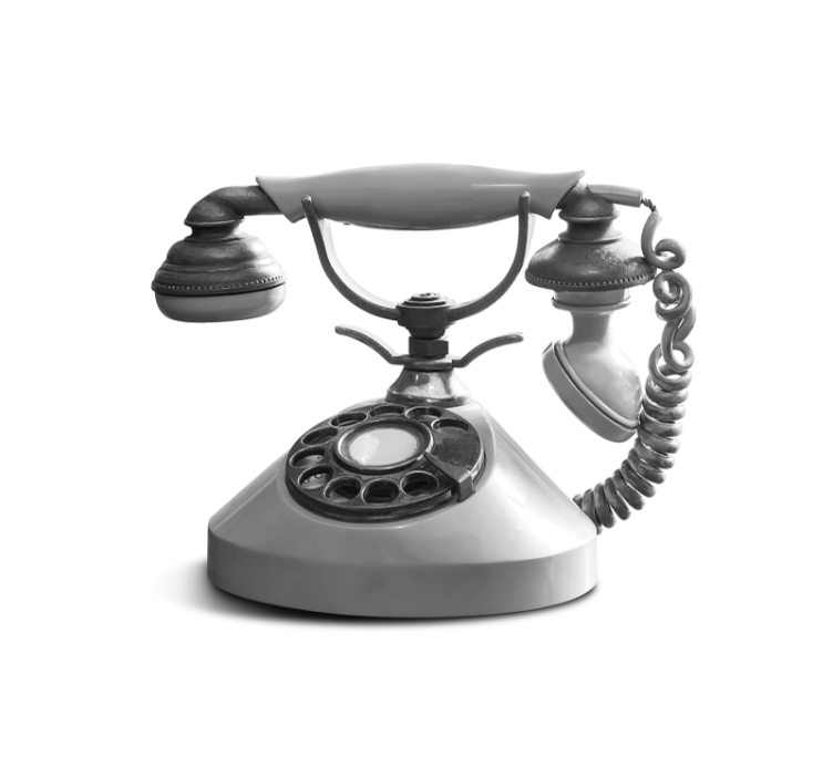 ασπρόμαυρη vintage τοιχογραφία τοίχου - TenStickers