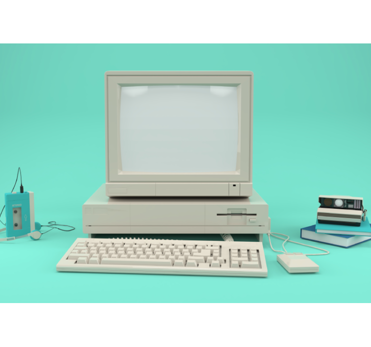 παλιά τοιχογραφία vintage τοίχο - TenStickers