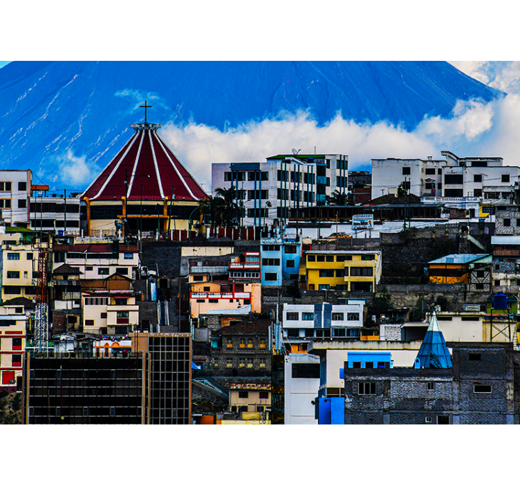 πολύχρωμες τοιχογραφίες του Ισημερινού - TenStickers