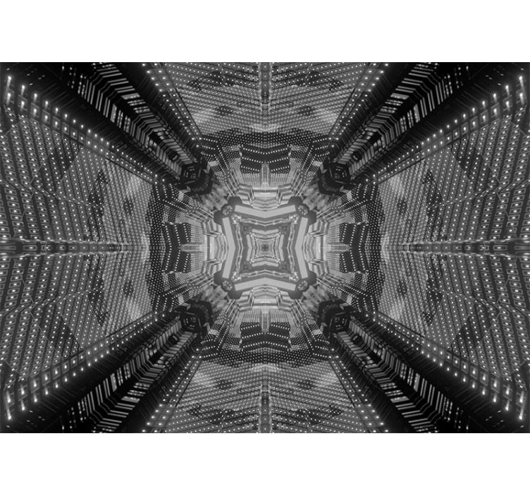 Αφηρημένο ταπετσαρία φωτογραφίας Πολύπλοκα Γεωμετρικά Σχέδια - TenStickers