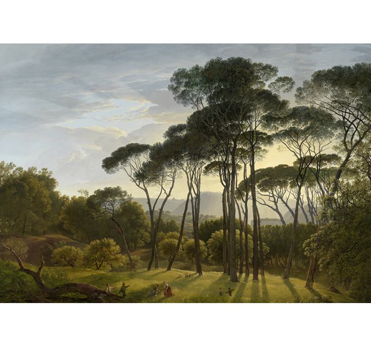 ιταλική δασική τοιχογραφία τοπίων - TenStickers