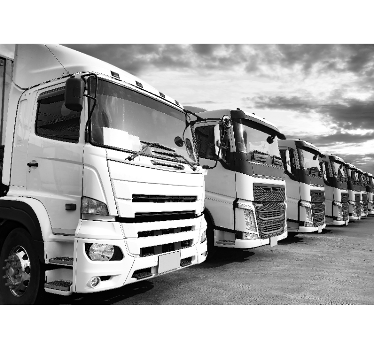 Φωτοταπετσαρία με οχήματα Σειρά φορτηγών - TenStickers