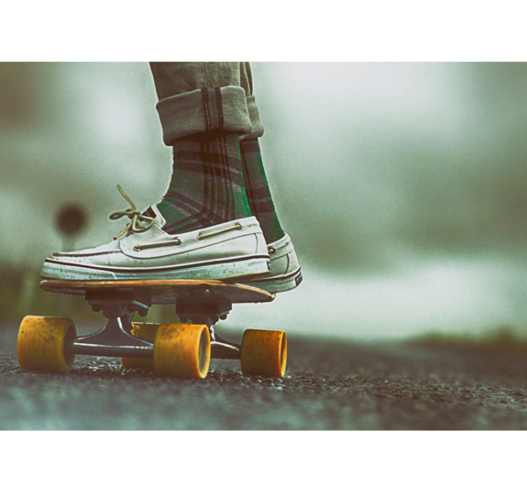 Φωτοταπετσαρία αστικής τέχνης κουλ στυλ skateboard - TenStickers