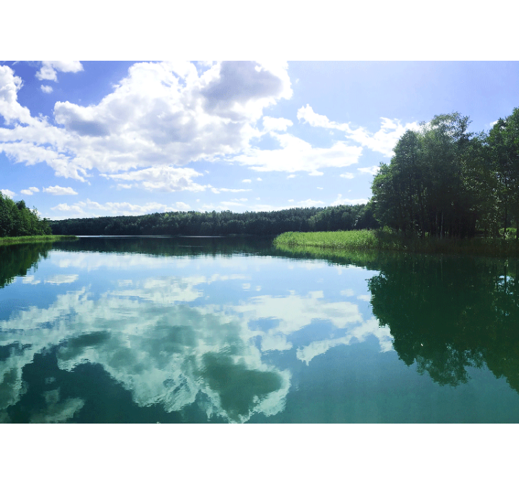 τοιχογραφία της λίμνης λίμνη Πολωνίας - TenStickers