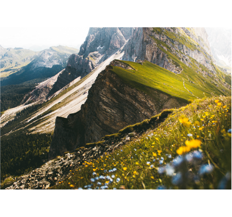 Ταπετσαρία φωτογραφίας τοπίου Ορεινός Χώρος - TenStickers