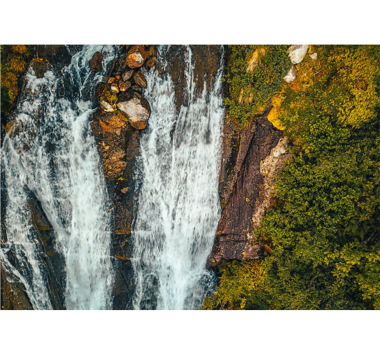 Φωτοταπετσαρία με καταρράκτη Μεγάλη Καταρρακτώδης Τοπίο - TenStickers