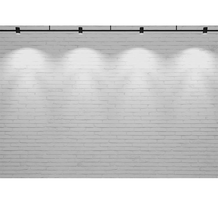 λεία τοιχογραφία από τούβλα από τούβλα - TenStickers