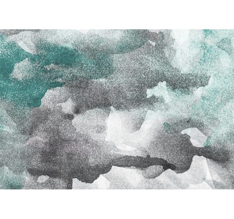 ζωγραφισμένος καπνός με έγχρωμες τοιχογραφίες γάμου - TenStickers