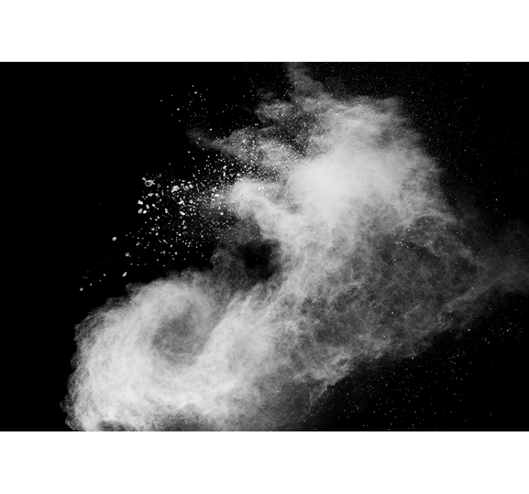 τοιχογραφίες γάμου με λευκή σκόνη - TenStickers