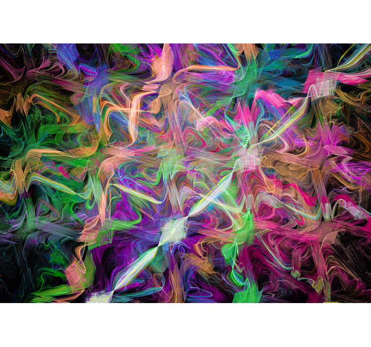 πολύχρωμες τοιχογραφίες τοίχου γάμου - TenStickers