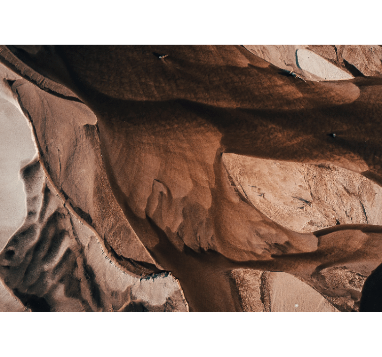 βράχοι στην κόλαση τοιχογραφία της φύσης - TenStickers