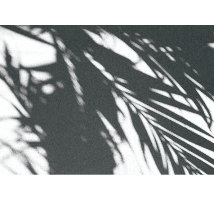 Φωτοταπετσαρία φύσης με σκιώδη σχέδια παλμών - TenStickers