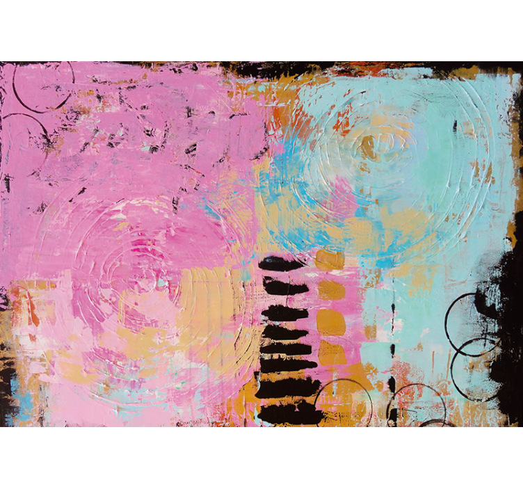 Αφηρημένο ταπετσαρία φωτογραφίας Πολύχρωμες Σπείρες - TenStickers