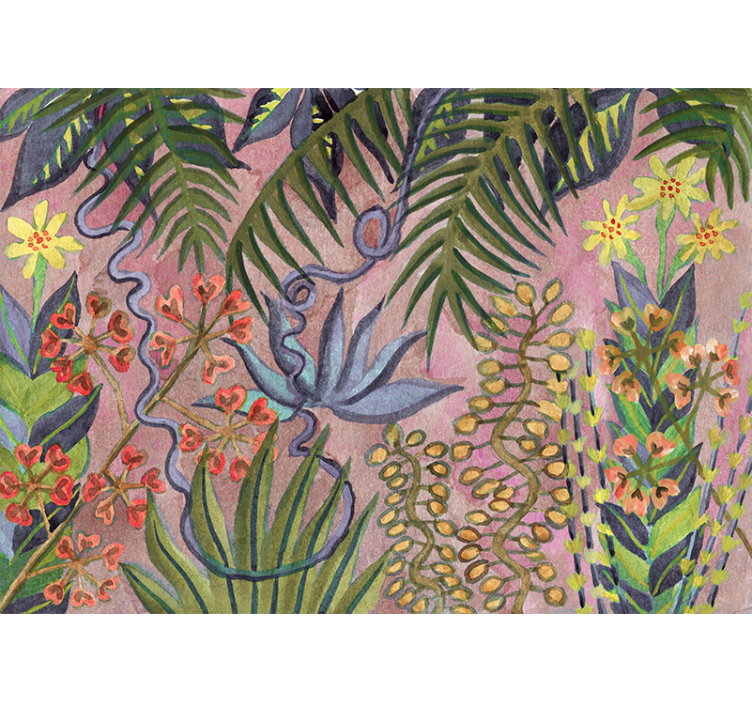 Φωτοταπετσαρία φύσης Τροπική Φυτική Έκθεση - TenStickers