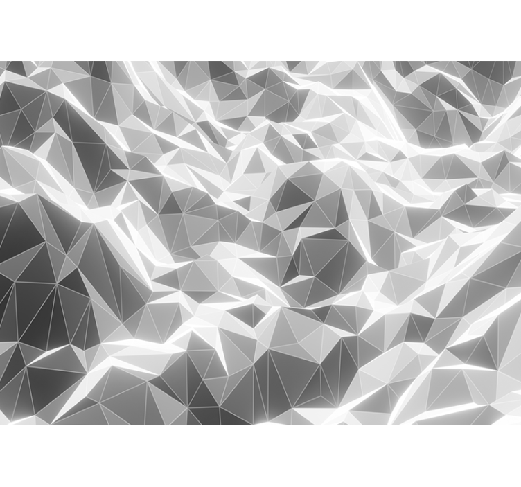 Αφηρημένο ταπετσαρία φωτογραφίας Γεωμετρικό μοτίβο πέτρας - TenStickers