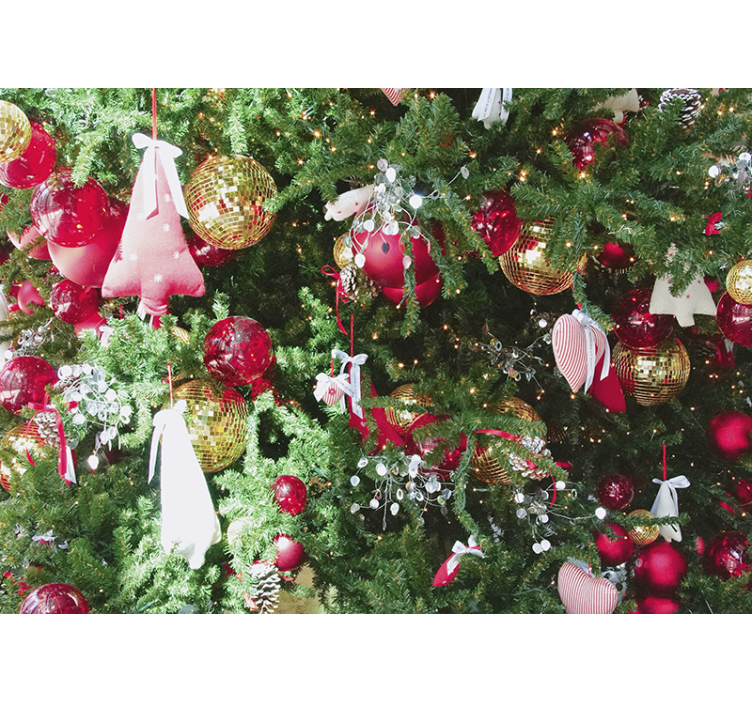 Χριστουγεννιάτικα ταπετσαρία Γιορτινές Διακοσμήσεις - TenStickers