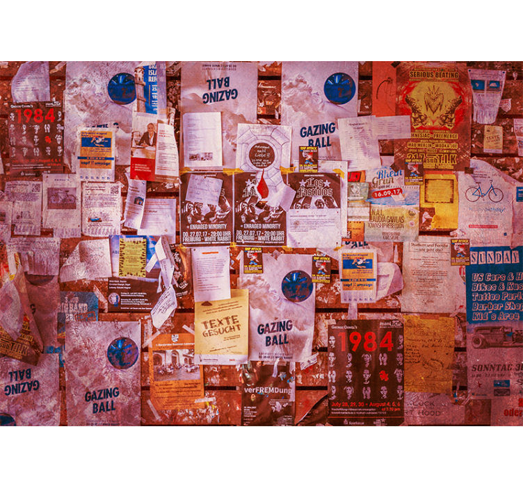 Φωτοταπετσαρία αστικής τέχνης Κολάζ Πόλης - TenStickers